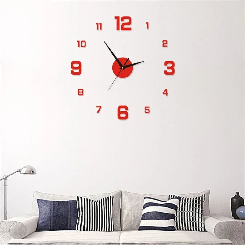 Moderne 3D Wanduhr aus Acryl