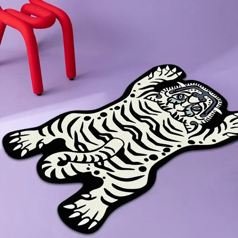 VIKAMA Cartoon Tiger Teppich
