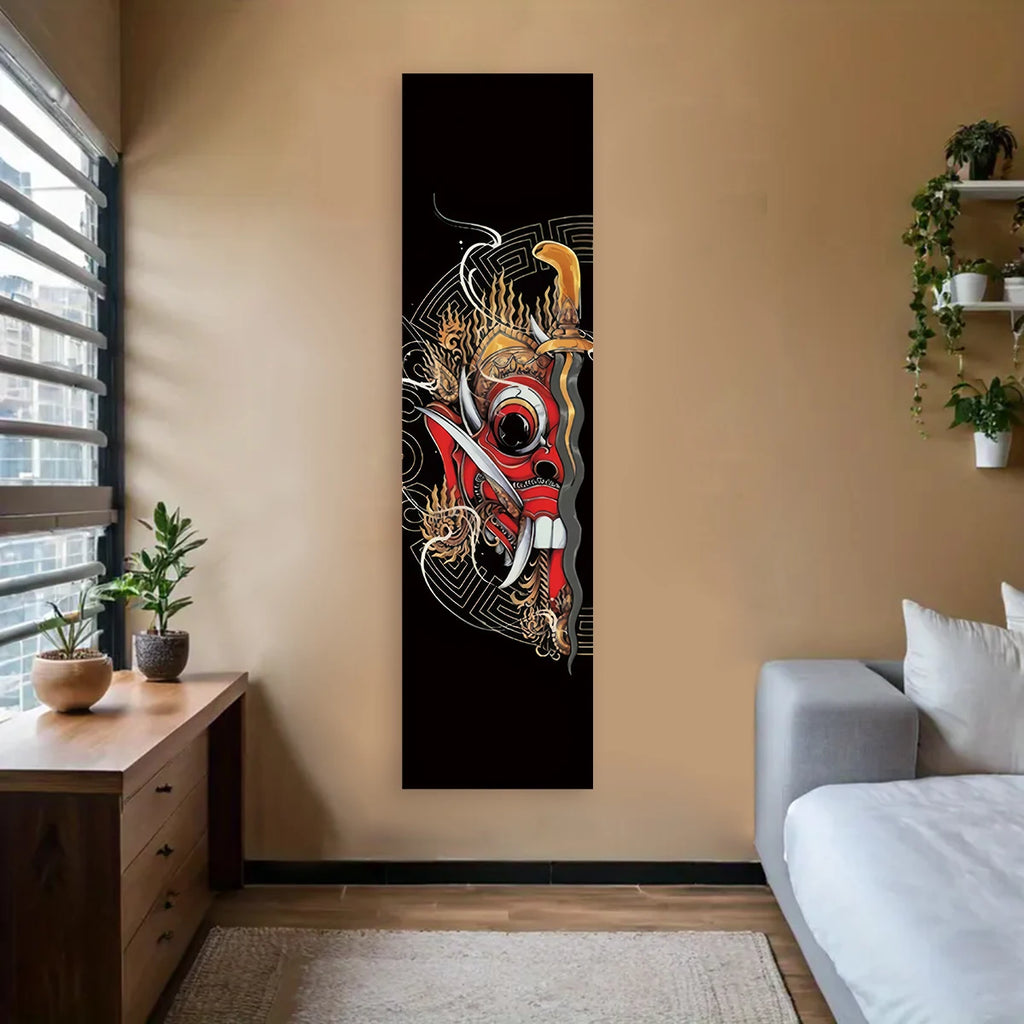 Japanische Wandtapestry mit klassischem Motiv