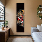 Japanische Wandtapestry mit klassischem Motiv