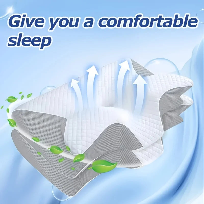 Ergonomisches Memory-Foam-Nackenkissen