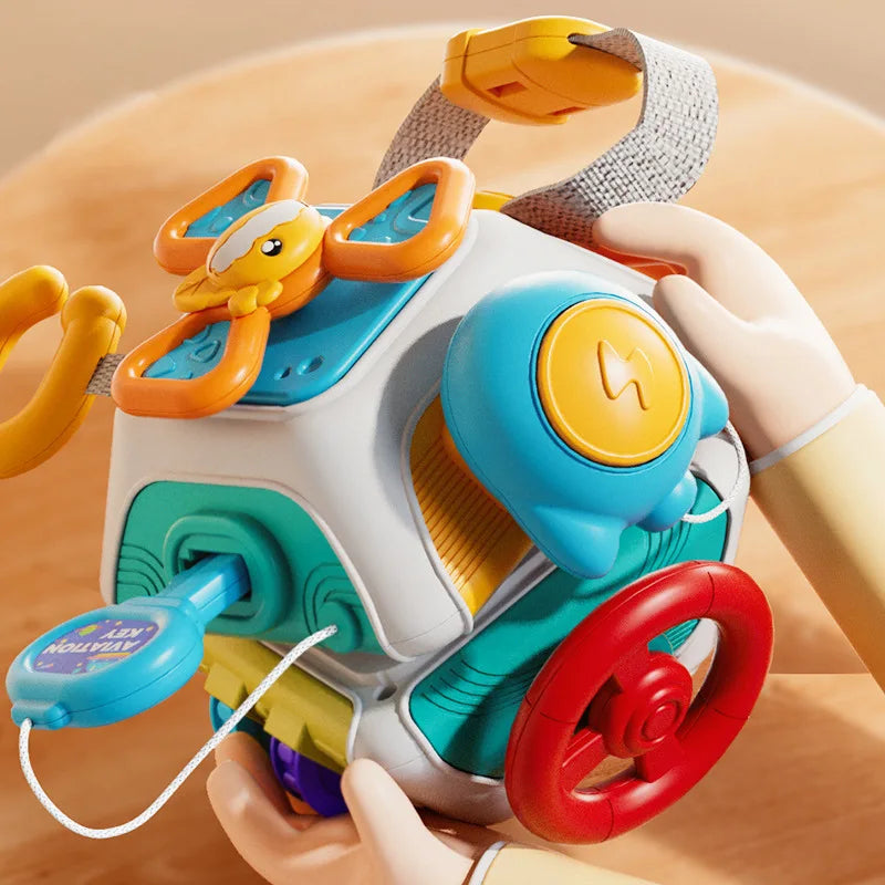 Baby Busy Board Cube