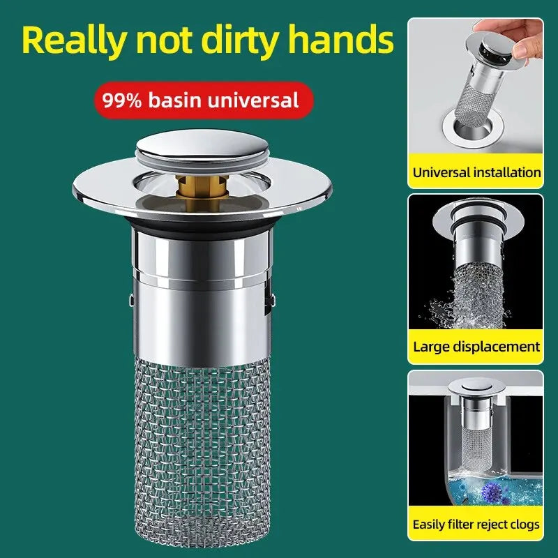 Universeller Waschbecken-Ablaufstöpsel