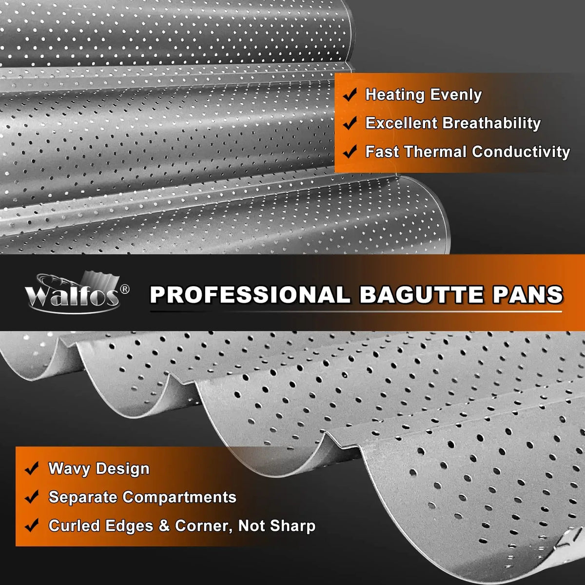 Premium Baguette-Backform