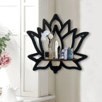Elegantes Lotus-Wandregal