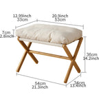 Moderner Holzhocker
