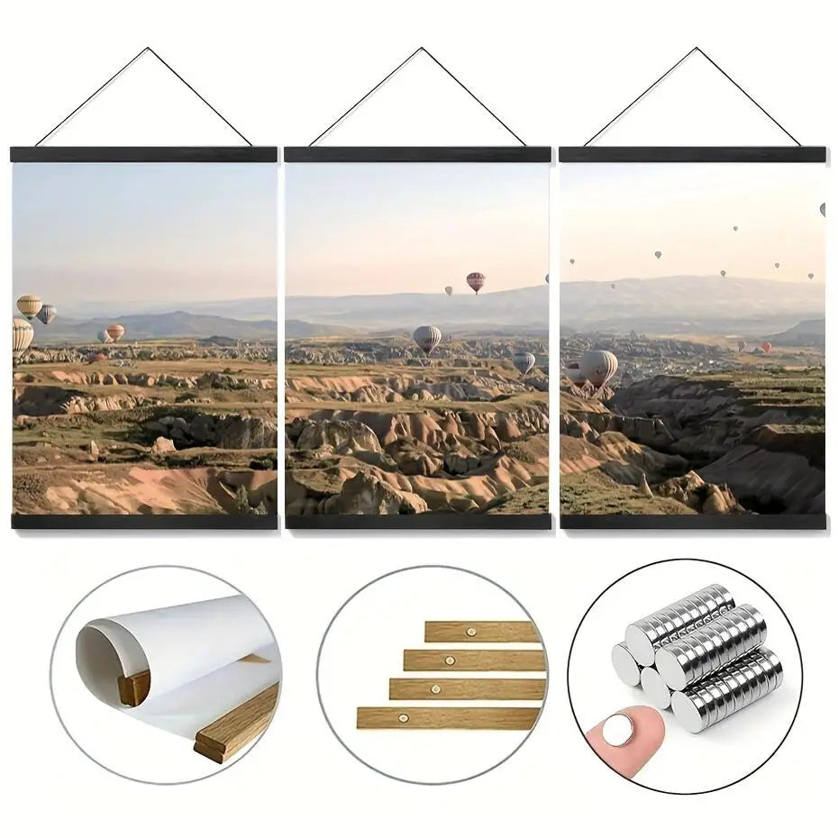 Elegantes Magnetrahmen-System