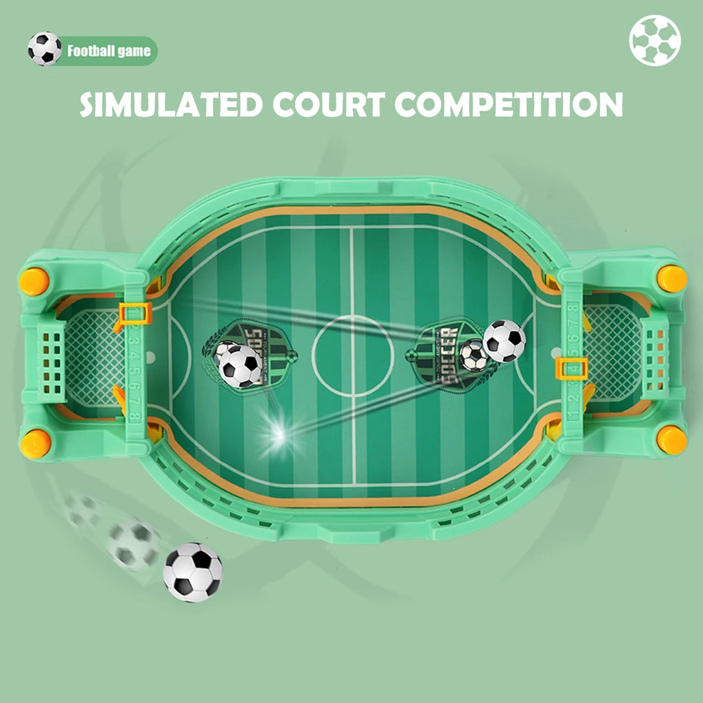 Kompaktes Tischfußballspiel
