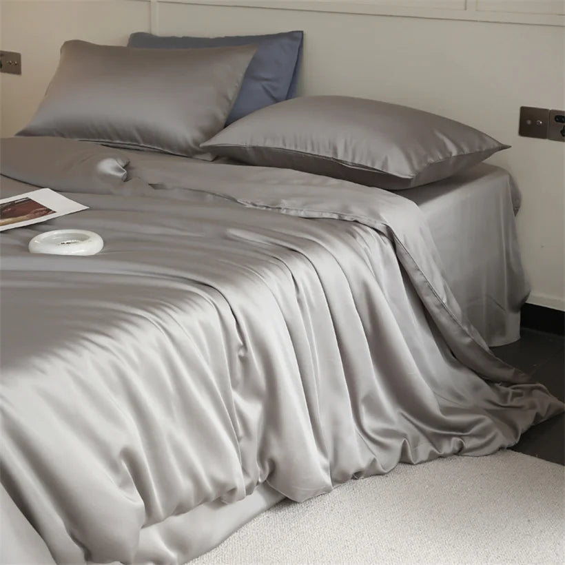 Premium Mulberry Seide Bettwäsche Set