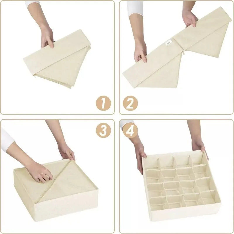 Faltbare Stofforganizer-Box