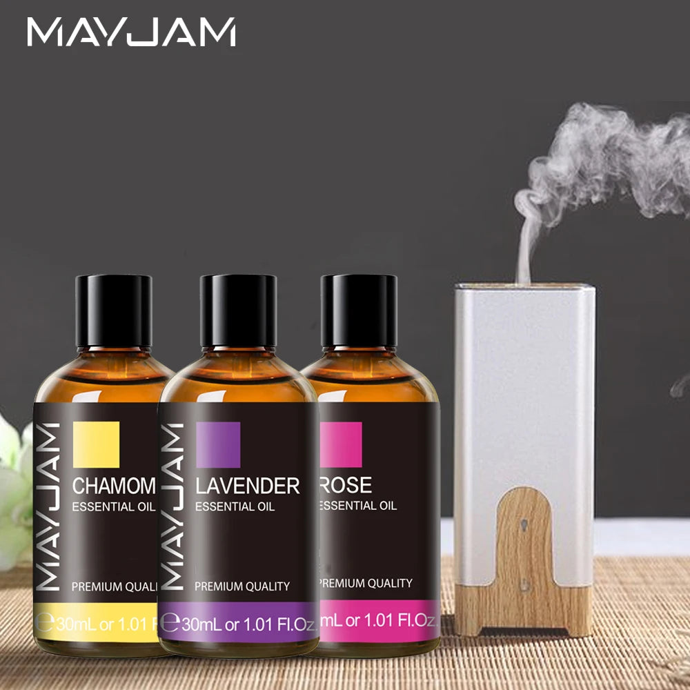 MAYJAM Ätherische Öle – 30 ml reine Pflanzenextrakte