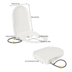 Modernes Bidet-Toilettensitz