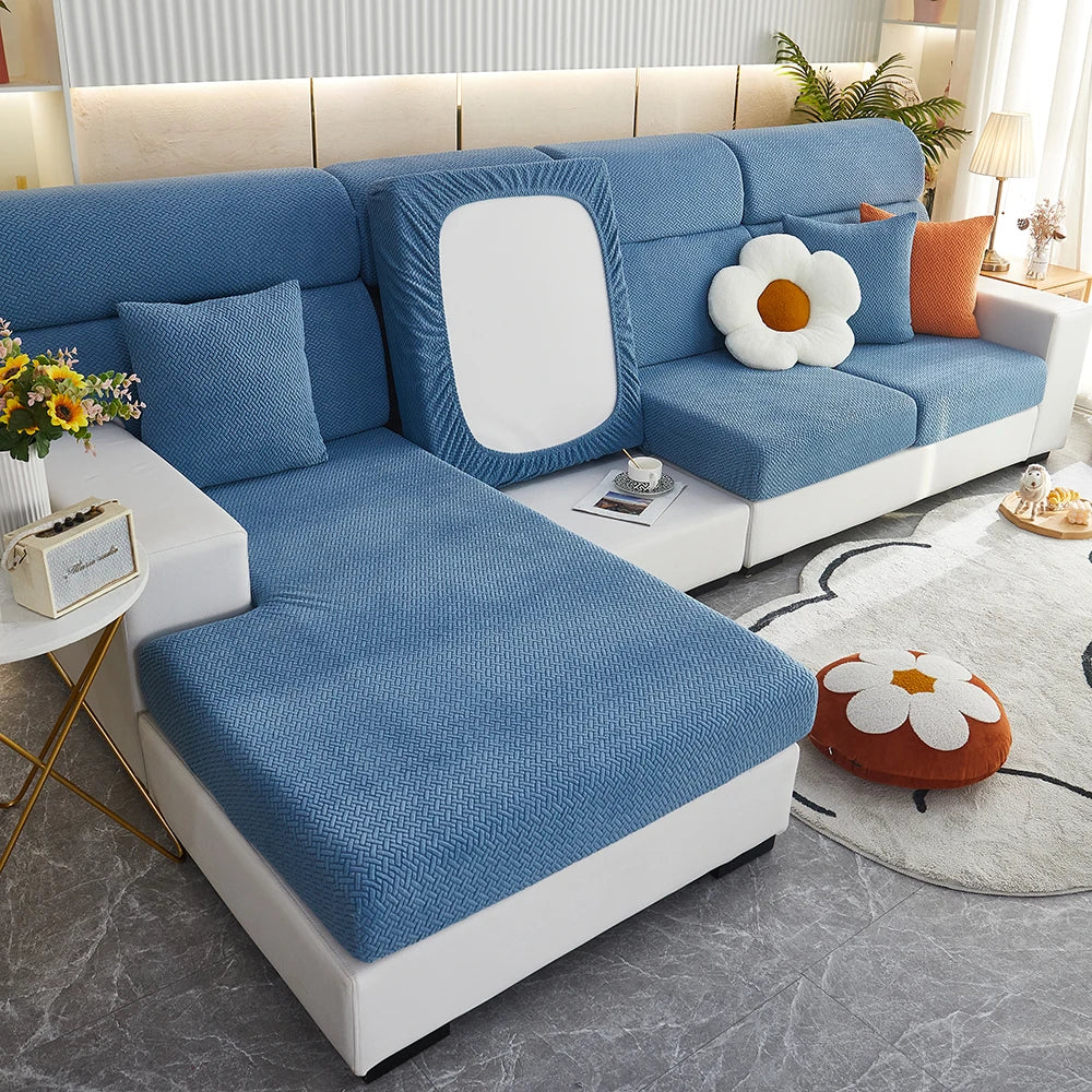 Eleganter Jacquard-Sofaüberzug
