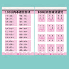 Chinesisches 80-seitiges Mathe-Lernbuch