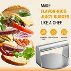 Profi-Hamburgerpresse