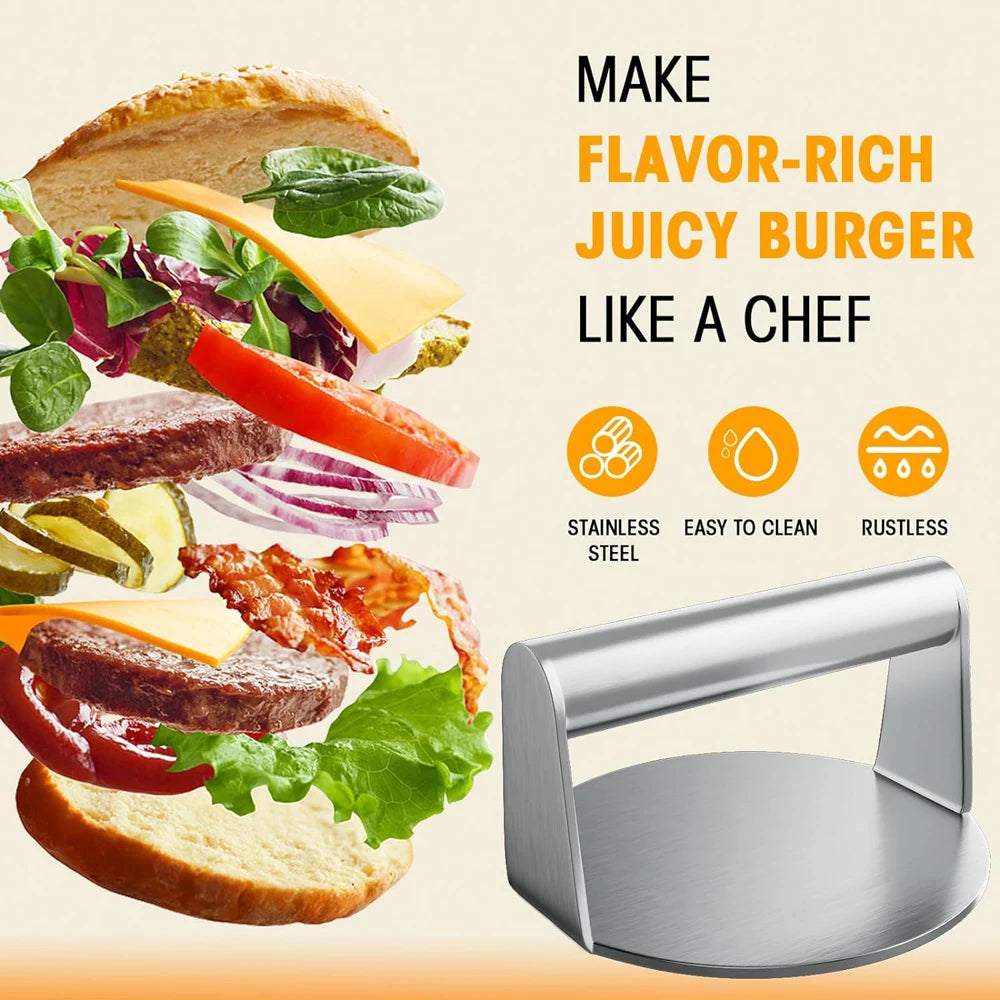 Profi-Hamburgerpresse