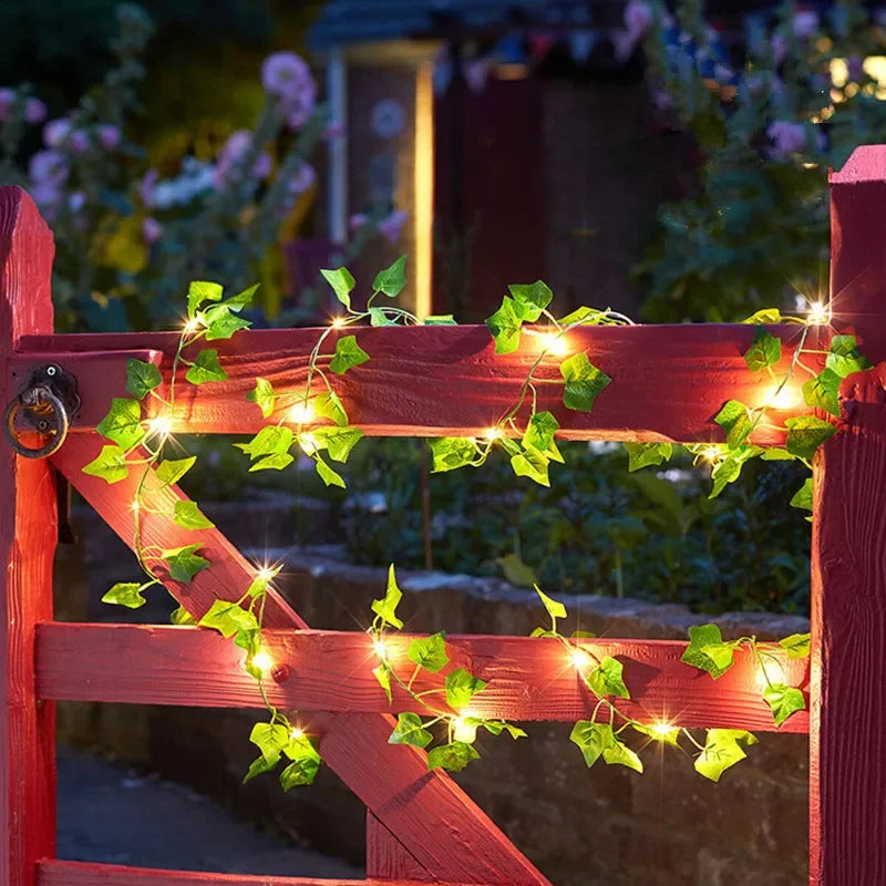 Künstliche Blatt-Lichterkette