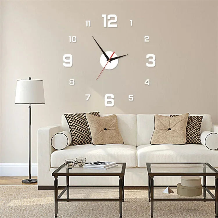 Moderne 3D Wanduhr aus Acryl