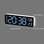 9-Zoll digitale LED-Wanduhr
