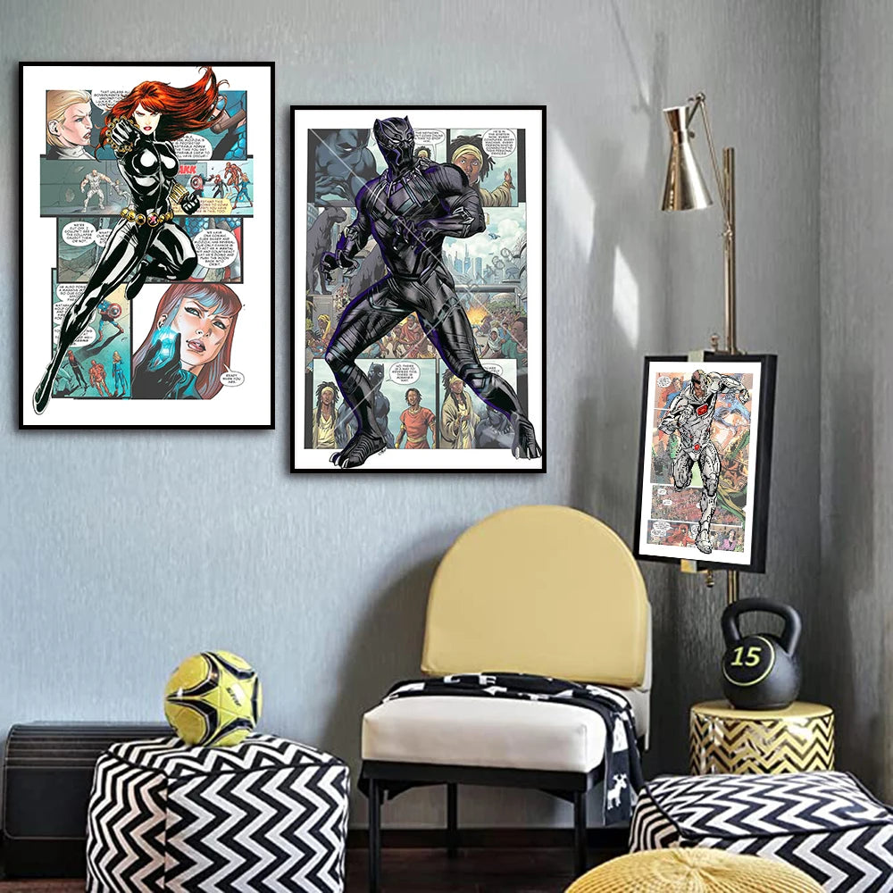 Wunderschöne Marvel Avengers Leinwand