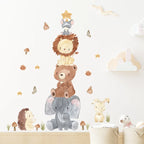 Niedliche Waldtier-Wandsticker
