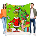 Grinch-Weihnachtsdecke