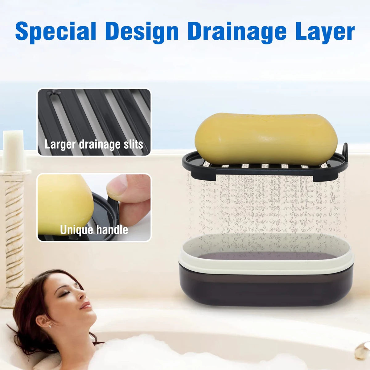 Tragbarer Seifenbehälter