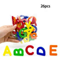 Magnetische ABC-Aufkleber mit Buchstaben