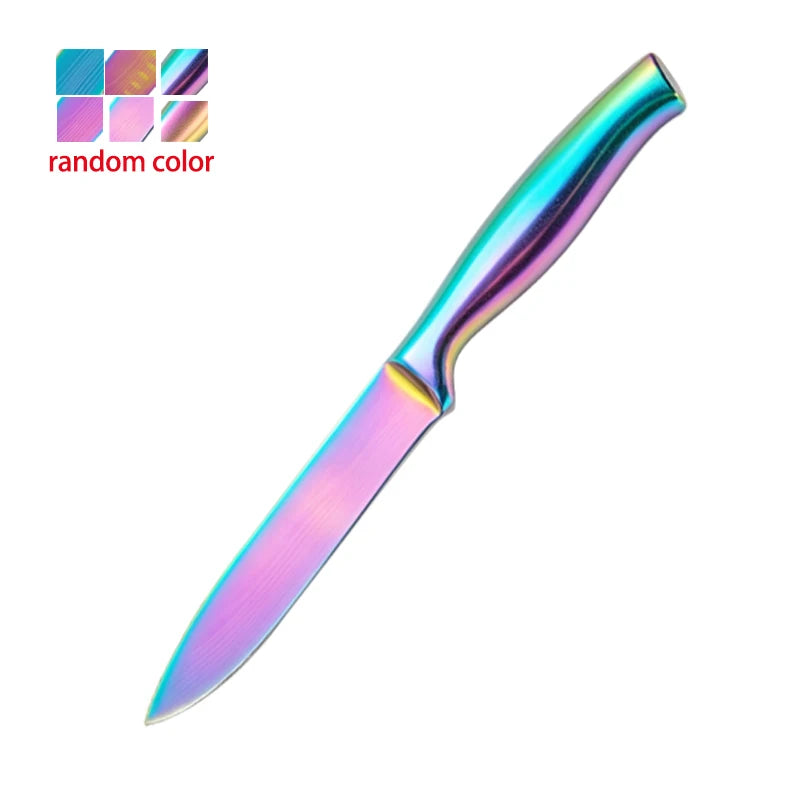 BAFENGS Rainbow Knife Set