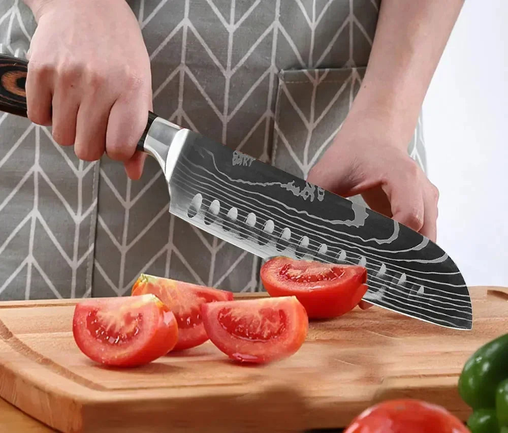 Professionelle Damaszener Küchenmesser