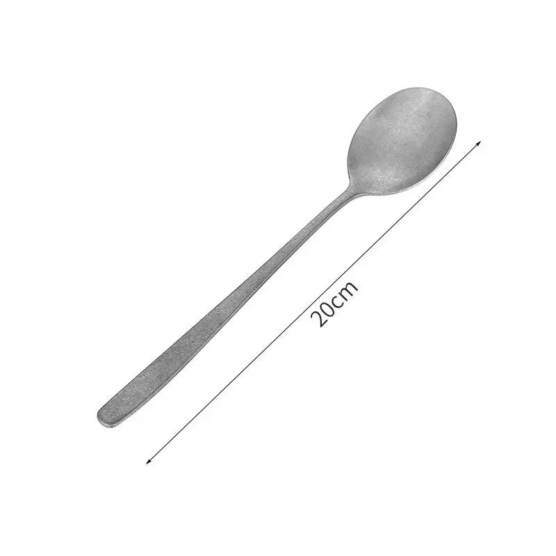 Elegante Edelstahl-Dessertteller