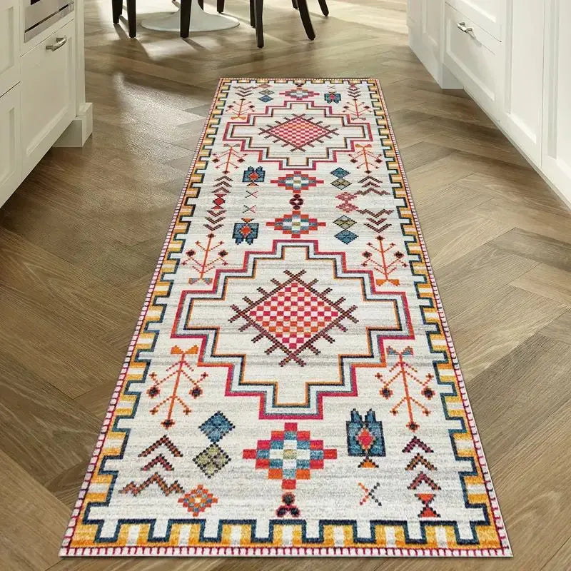 Stilvoller Flurläufer-Teppich