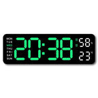 9-Zoll digitale LED-Wanduhr