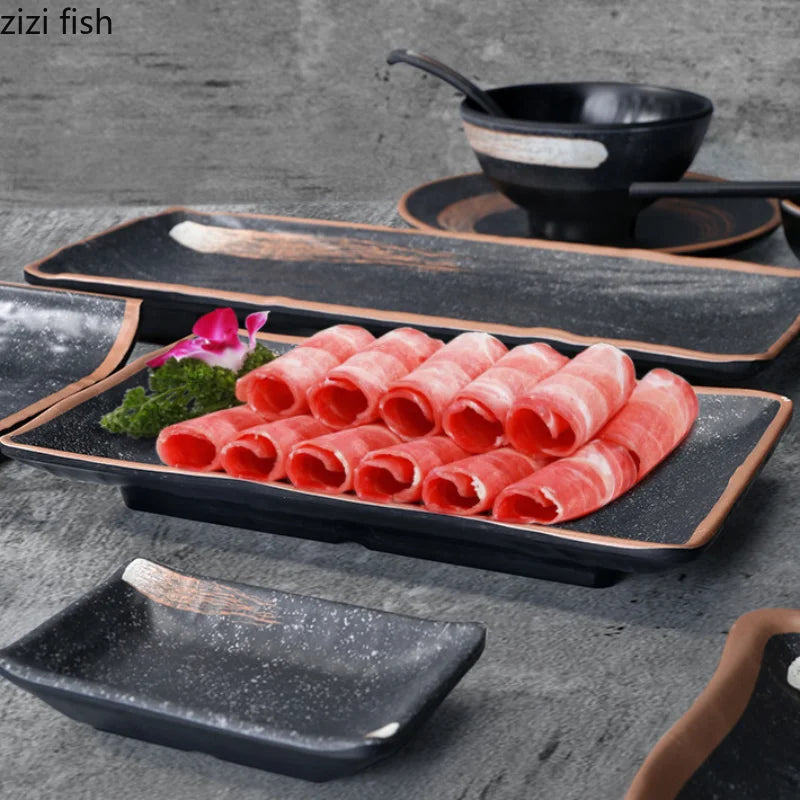 Vielseitiges Melamin-Tafelservice Set