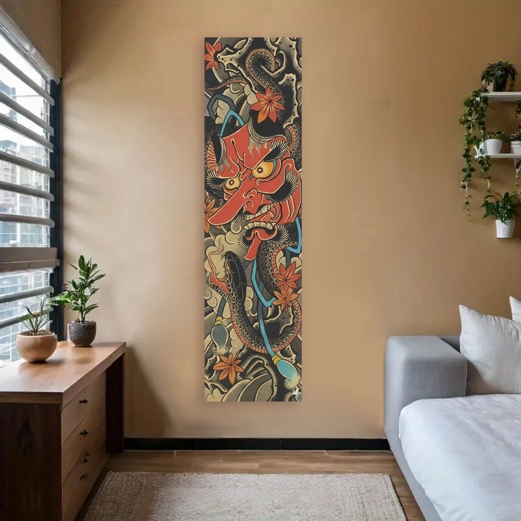 Japanische Wandtapestry mit klassischem Motiv