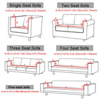 Elastischer Jacquard-Sofabezug