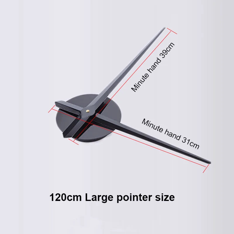 Moderne 3D-Wanduhr aus Acryl