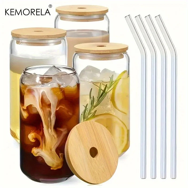 Stylisches 4er Set Trinkgläser aus hochwertigem Glas