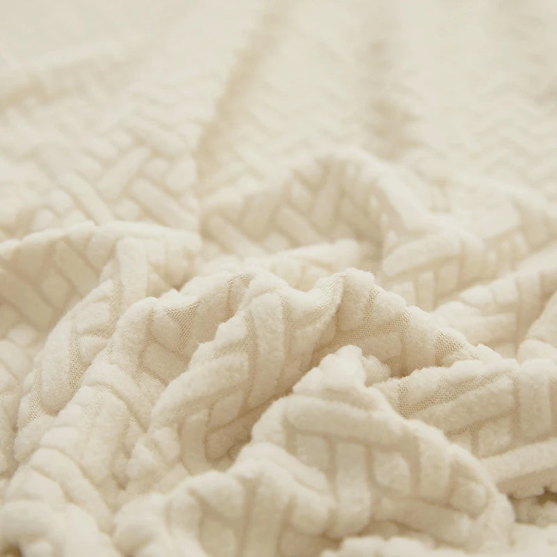 Elastischer Jacquard-Sofabezug