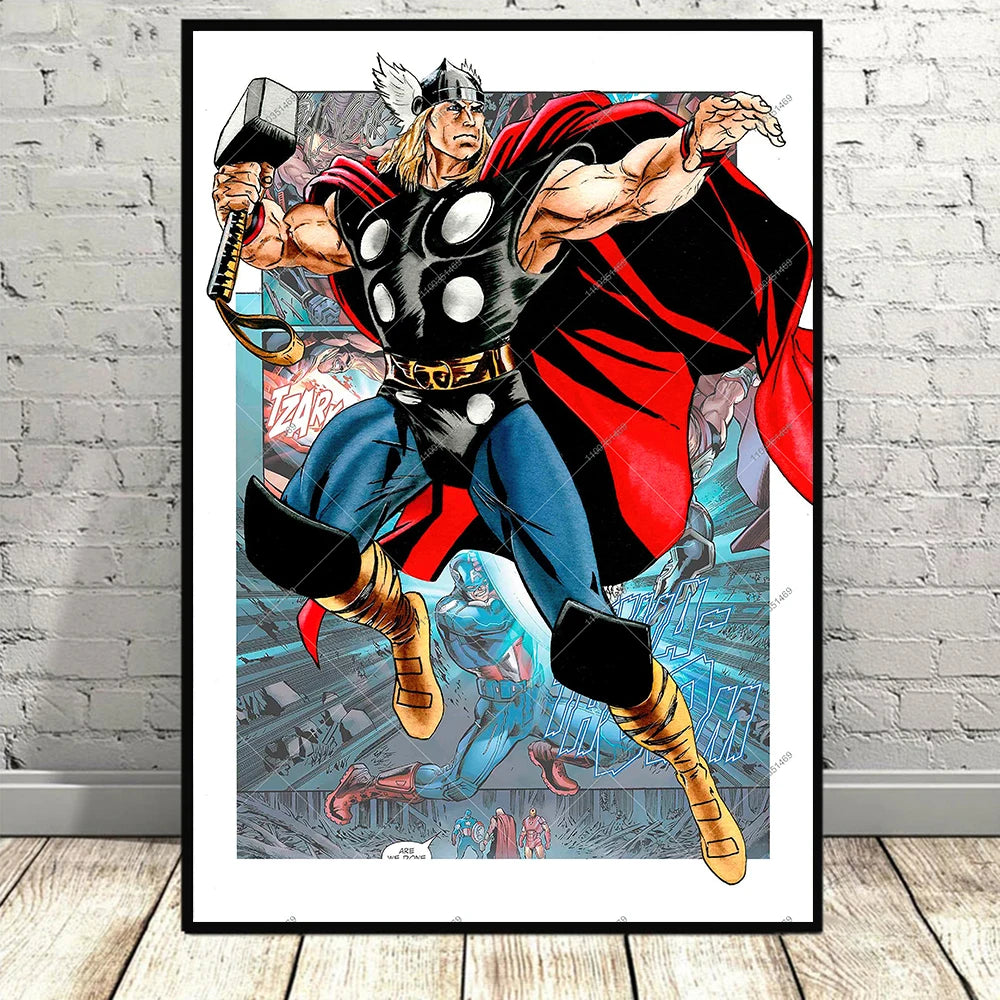 Wunderschöne Marvel Avengers Leinwand