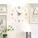 Moderne 3D Wanduhr