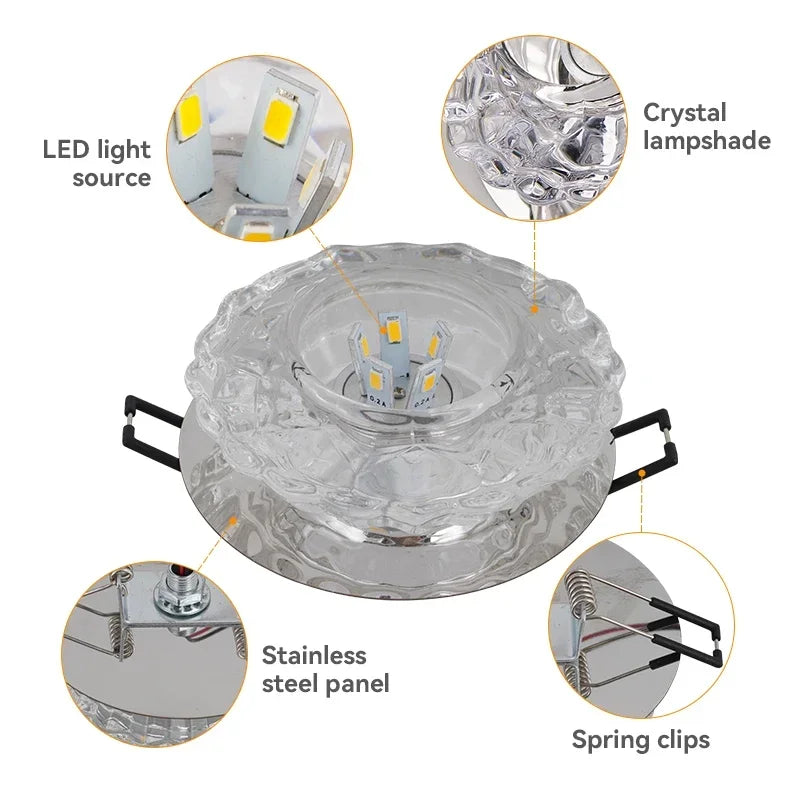 Farbfrohe LED-Deckenleuchte