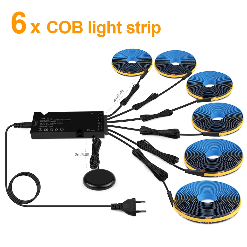 Moderne LED-Akustikpaneel mit Touch-Senso