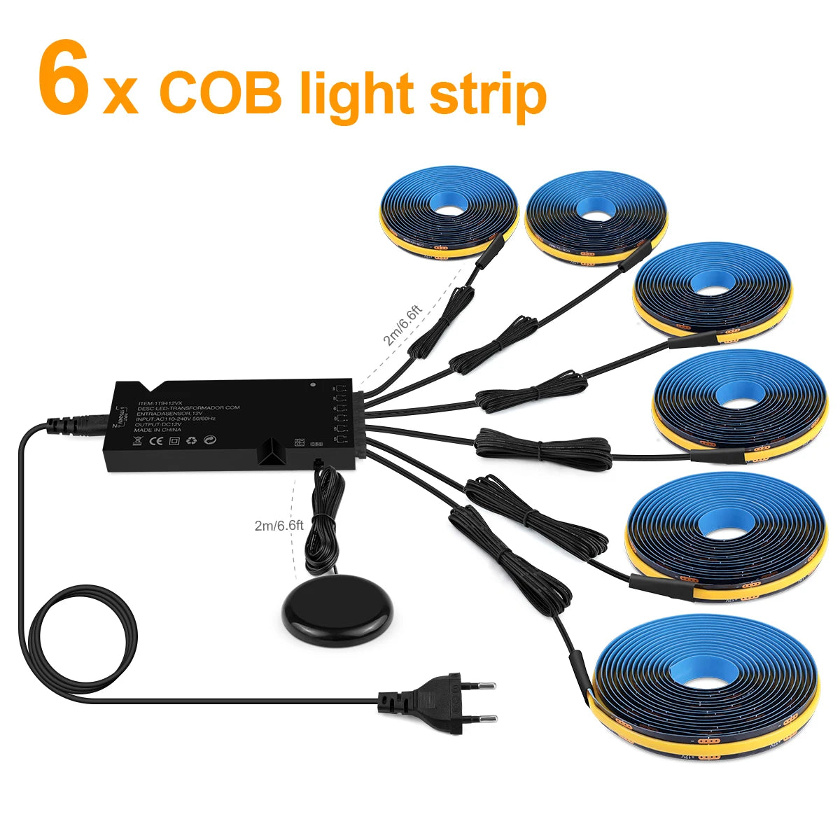 Moderne LED-Akustikpaneel mit Touch-Senso
