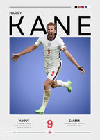 Modernes Fußball-Poster