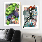 Wunderschöne Marvel Avengers Leinwand