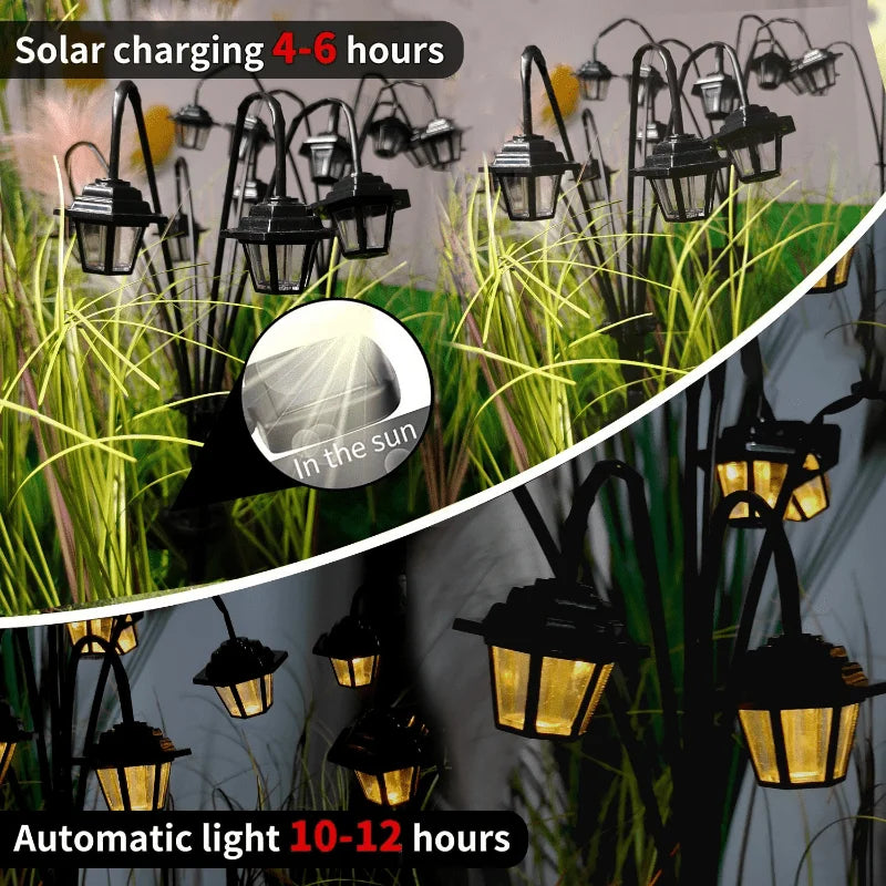 Solar Lantern im Retro-Vintage-Stil
