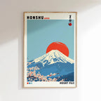 Atemberaubendes japanisches Wandkunst-Poster