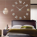 3D Acrylic Wall Clock mit römischen Ziffern