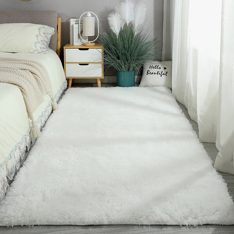 Weiches, flauschiges Teppich